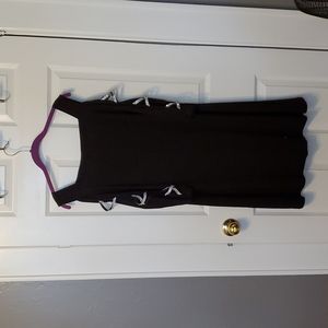 MSK black formal dress